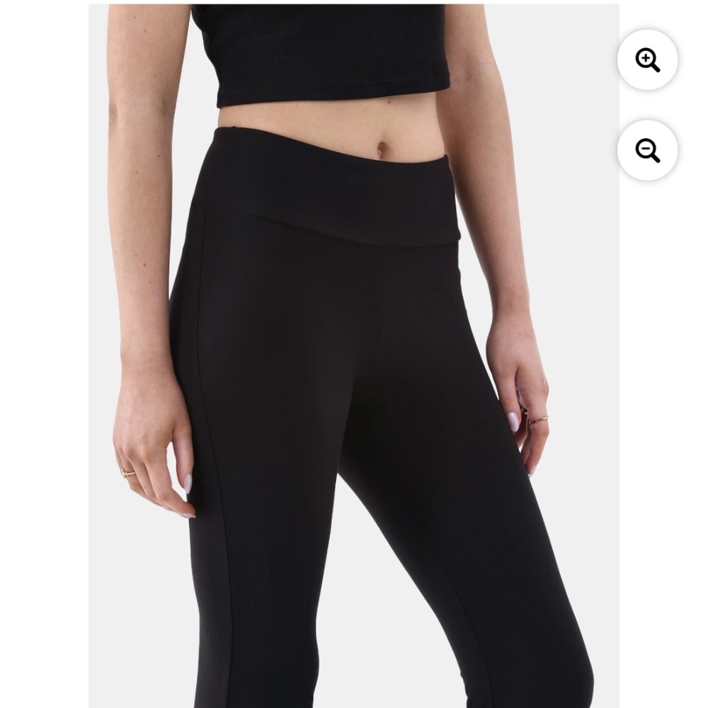 No Boundaries Women’s Black Flare Pants Size Large NWT - Picture 3 of 5
